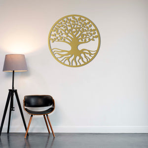 Tree of Life Metal Wall Art | Decorative Nature Wall Sculpture