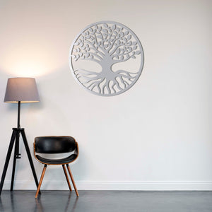 Tree of Life Metal Wall Art | Decorative Nature Wall Sculpture