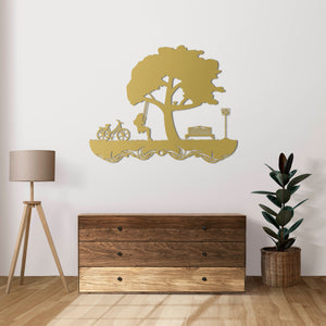 In the Tree’s Shade – Metal Wall Art