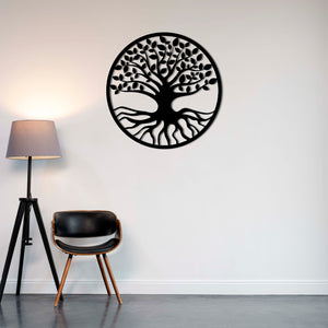 Tree of Life Metal Wall Art | Decorative Nature Wall Sculpture