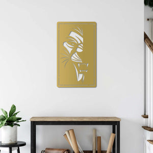 Eyes of Lion Metal Wall Art | Majestic Animal Wall Sculpture Decor