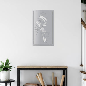 Eyes of Lion Metal Wall Art | Majestic Animal Wall Sculpture Decor