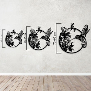 Messenger of Spring Bird Metal Wall Art | Decorative Wall Sculpture