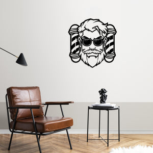 Sharp Style Barber Metal Wall Art | Barbershop Decorative Decor