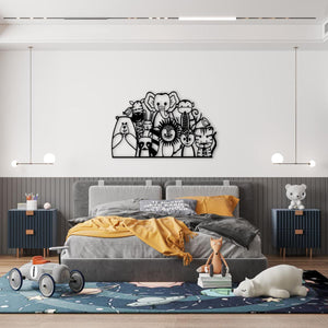 Joy of the Forest Metal Wall Art | Nature Decorative Sculpture