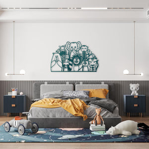 Joy of the Forest Metal Wall Art | Nature Decorative Sculpture