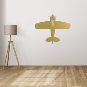 Passion for Aviation Metal Wall Art | Airplane Decorative Sculpture
