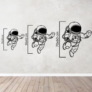 Journey to the Stars Metal Wall Art | Space Decorative Sculpture