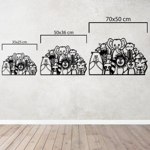 Joy of the Forest Metal Wall Art | Nature Decorative Sculpture