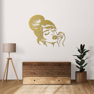 Mysterious Gaze Metal Wall Art | Decorative Eye Wall Sculpture Decor