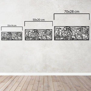 Guernica’s Silent Scream – Metal Wall Art