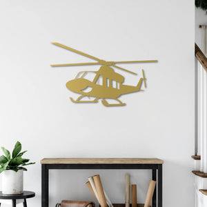 Huey UH-1 – Helicopter Metal Wall Art