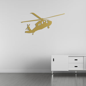 UH-60 Black Hawk – Military Helicopter Metal Wall Art