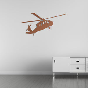 UH-60 Black Hawk – Military Helicopter Metal Wall Art