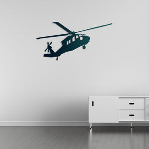 UH-60 Black Hawk – Military Helicopter Metal Wall Art