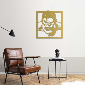 Hulk Green Rage Metal Wall Art | Marvel Superhero Decorative Sculpture