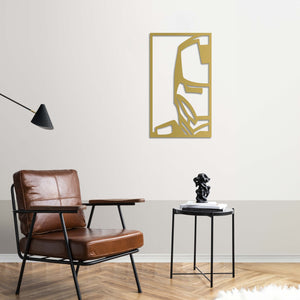 Mystic Armor Metal Wall Art | Decorative Warrior Wall Sculpture