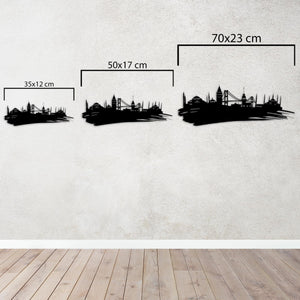 Istanbul Skyline – Metal Wall Art