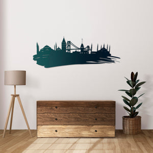 Istanbul Skyline – Metal Wall Art