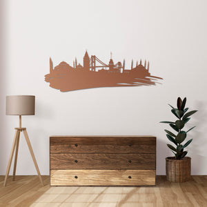 Istanbul Skyline – Metal Wall Art