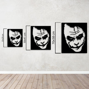 Face of Chaos – Joker Metal Wall Art