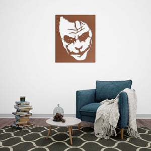 Face of Chaos – Joker Metal Wall Art