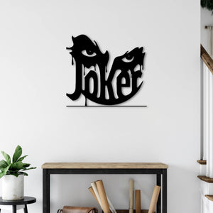 Eyes of the Joker – Metal Wall Art