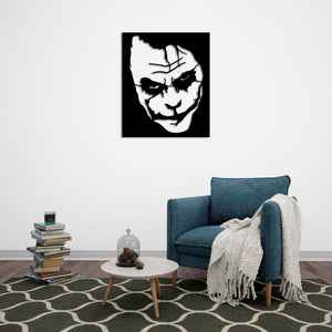 Face of Chaos – Joker Metal Wall Art