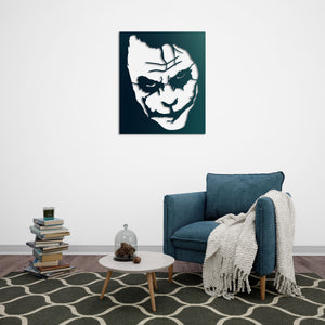 Face of Chaos – Joker Metal Wall Art