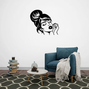 Mysterious Gaze Metal Wall Art | Decorative Eye Wall Sculpture Decor