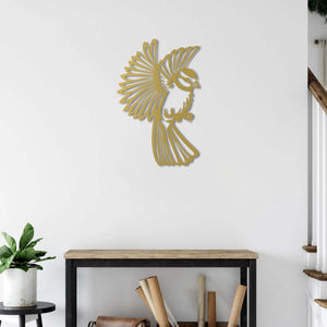 Graceful Wings Bird Metal Wall Art | Decorative Wall Sculpture Decor