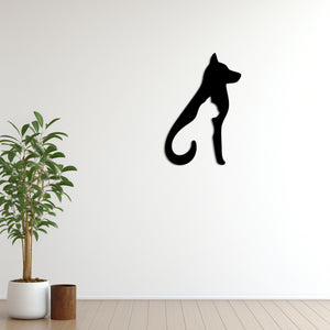 Silent Friendship Metal Wall Art | Heartwarming Decorative Sculpture