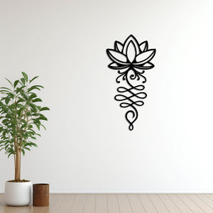 The Journey of the Lotus – Metal Wall Art