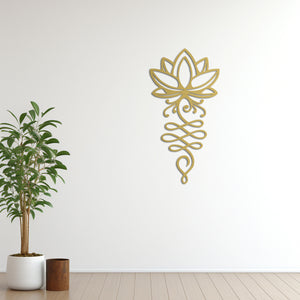The Journey of the Lotus – Metal Wall Art