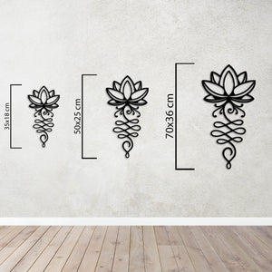 The Journey of the Lotus – Metal Wall Art