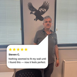 Ruler of the Sky: Eagle Metal Wall Decor