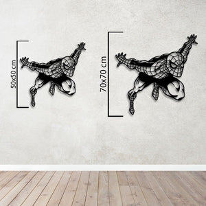 Spider-Man Metal Wall Art | Decorative Superhero Wall Sculpture
