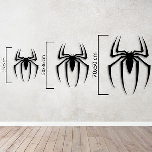 Spider-Man Symbol Metal Wall Art | Decorative Superhero Wall Decor