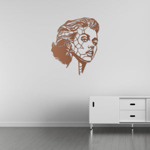 Shattered Beauty Metal Wall Art | Abstract Decorative Sculpture