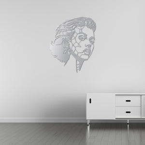 Shattered Beauty Metal Wall Art | Abstract Decorative Sculpture