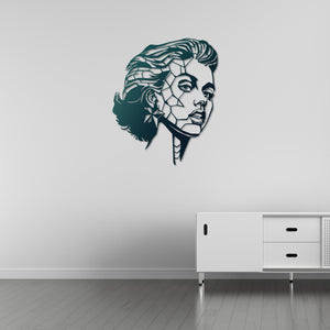 Shattered Beauty Metal Wall Art | Abstract Decorative Sculpture