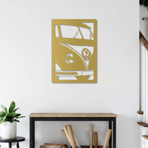 Retro Travel Metal Wall Art | Vintage Decorative Wall Sculpture