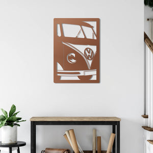 Retro Travel Metal Wall Art | Vintage Decorative Wall Sculpture