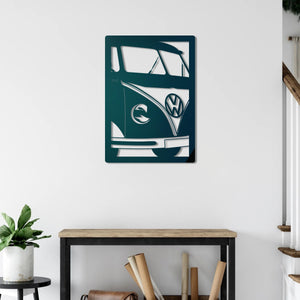 Retro Travel Metal Wall Art | Vintage Decorative Wall Sculpture