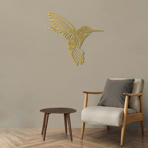 Wings of Freedom Metal Wall Art | Decorative Bird Wall Sculpture