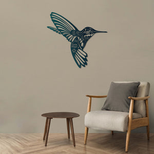 Wings of Freedom Metal Wall Art | Decorative Bird Wall Sculpture