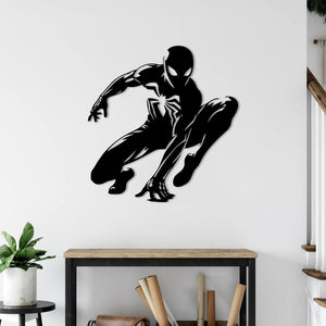 Spider-Man City Guardian Metal Wall Art | Superhero Wall Sculpture