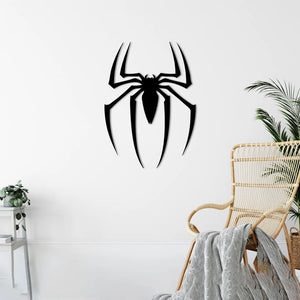 Spider-Man Symbol Metal Wall Art | Decorative Superhero Wall Decor