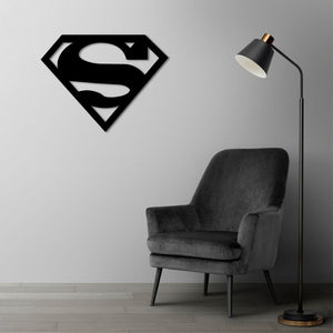 Superman Metal Wall Art | Superhero Decorative Wall Sculpture Decor