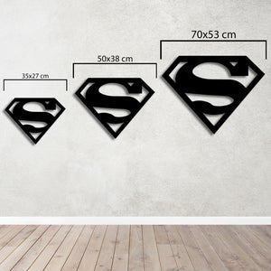 Superman Metal Wall Art | Superhero Decorative Wall Sculpture Decor